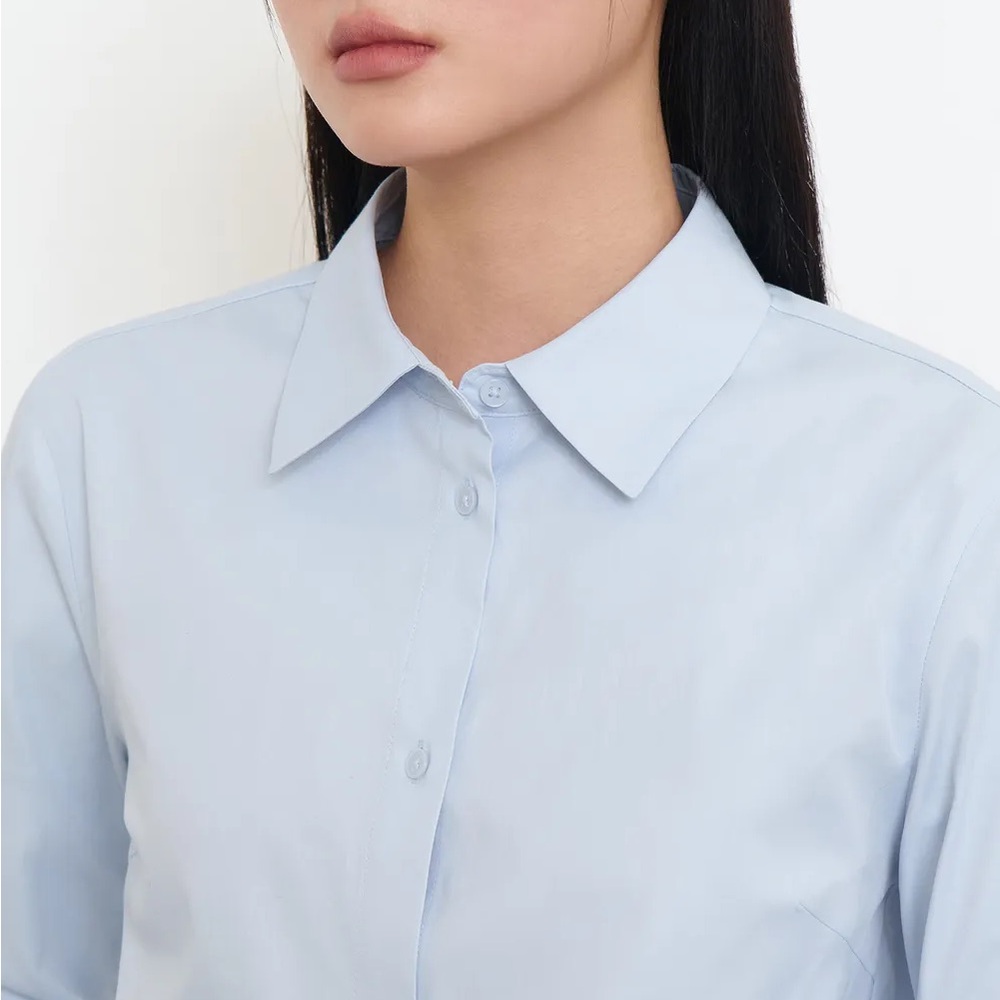 Slim Fit Crop Shirt - never worn